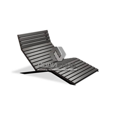 Экошезлонг шириной 1,5 м Relax Duo Maxi