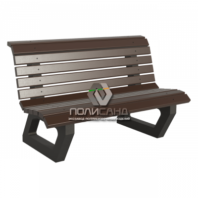 Экодиван Galla PP Light 1,5 м с полемерпесчаными опорами