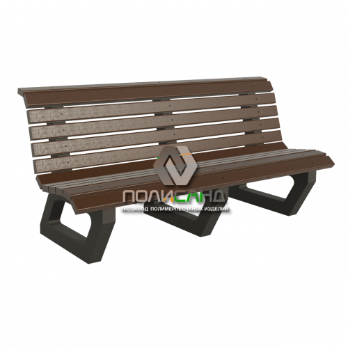 Экодиван Galla PP Light 2,0 м с полимерпесчаными опорами