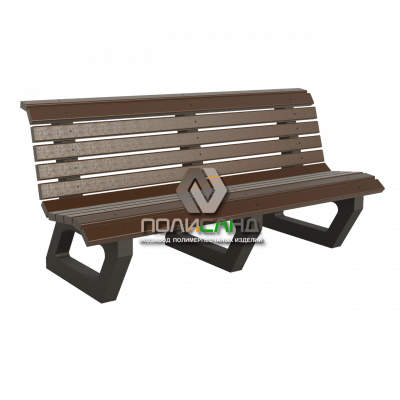 Экодиван Galla PP Light 2,0 м с полимерпесчаными опорами