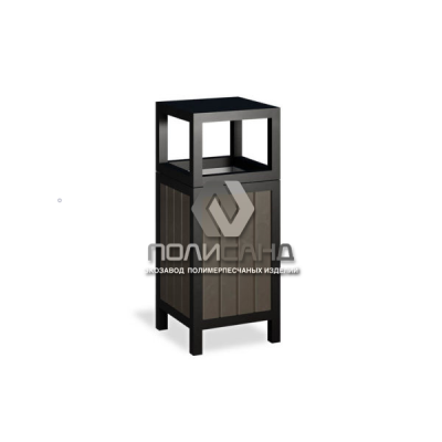 Экоурна прямоугольная с крышей Fucus Top
